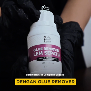 Flap Shoes Care: Cairan Pembersih & Penghilang Lem Glue Remover Sepatu