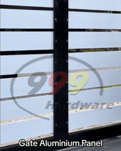 999 Aluminium Gate Panel [Cut To Size]/Aluminium Board Panel/Aluminium Gate Fencing/pintu pagar aluminium/Autogate Panel
