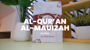 Al-Quran AL-MAUIZAH Uk A5 Al-Quran Mushaf Cover Putih Almauizah