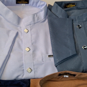 Kurta Pria Dewasa Terbaru / Koko ELBAHA Motif Batik Lengan Pendek