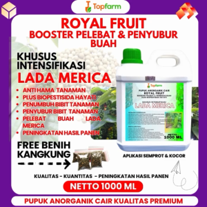 Pupuk Topfarm: Meningkatkan Produksi Buah Lada & Merica