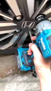 Máy siết bulong POWEX 20v động cơ không chổi than có đèn led trợ sáng đầu siết bulong gắn được mọi loại vít và khoan lục giác Siết Bulong Bắt Vít- Khoan Mở ốc xe tay ga sửa ô tô xe máy.