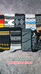 Kaos Kaki Oldschool Motif Tribal Skate Panjang Premium - Hosela Project