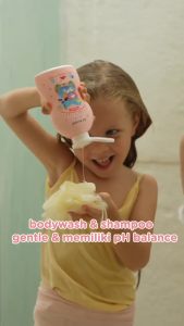 AZARINE KIDS Shampoo & Body Wash 300ml | Shampoo Bayi | Kids SLS FREE with Natural Ingredients untuk kulit sensitif all skin types