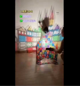 60/100ชิ้น7.5ซม.ขนาดใหญ่กระเบื้องแม่เหล็กสำหรับเด็ก บล็อกอาคารแม่เหล็ก ของขวัญคริสต์มาส/ของขวัญวันเกิด/ของขวัญวันเด็ก