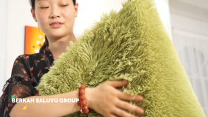 Karpet Bulat ISI HDP 100cm Aesthetic Mewah LP