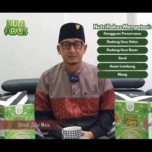 Nutriflakes Multivitamin Sehat untuk Pencernaan & Detoksifikasi - Kemasan Lajang