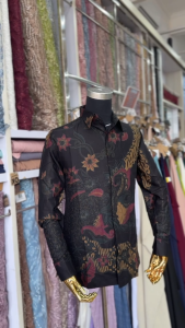 Jayabaya Batik MAHER Kemeja Katun Furing Lengan Panjang