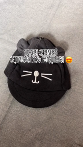 Topi Motif Cat Kucing Telinga