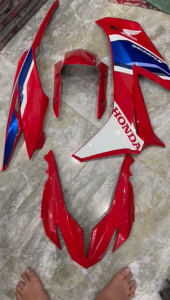 Dàn áo đỏ tem HRC xe Winner X ver2 đời 2018 2019 2020 2021 có bán lẻ