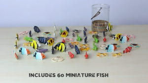 Terra by Battat – Educational Tropical Fish World – Small Fish Crabs & More