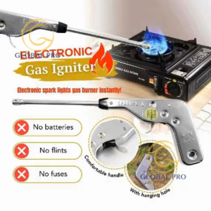 Electronic Gas Igniter Metal Impulse Igniter Spark Lighter Gas Stove Burners Instant Fire Starters