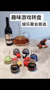 Shot Spinner Drinking Game Spin The Bottle Drinking Party Game Mainan Pesta Minum Truth Or Dare