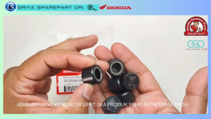 Roller Beat New Deluxe Original Roller 15 gram Ori Honda Beat new Roller Beat Street Ori AHM Roller Honda Genio Original Roller Scoopy New 2020 2021 2022 2023 KOJ Original AHM Honda Genuine Parts