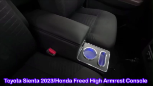 Toyota Sienta Honda Freed LED USB Multi-Function High Armrest Storage Console Box