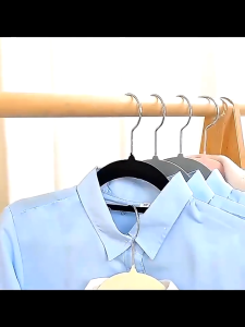 SK-C1128 Hanger Baju Gantungan Beludru Tidak Licin / Gantungan Baju Aesthetic Anti Slip Dewasa