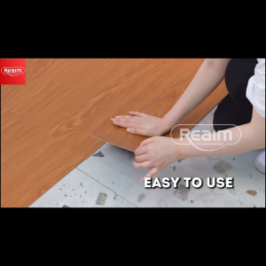 REAIM Floor Vinyl Lantai Stiker 1 BOX (36 Pcs)/91.5cm x 152cm/PVC Lantai kayu parquet Dengan Lem