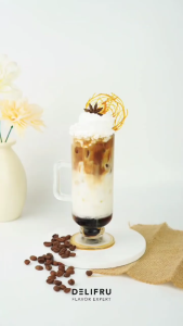 Delifru Syrup Coffee Cream - Sirup Krim Kopi 1 Liter