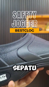 [GRATIS SARUNG TANGAN] Sepatu Safety Jogger Bestclog OB Sepatu Chef Sepatu Hotel Sepatu Anti Slip Water Resistant Sepatu Rubber Pekerja F&B NON SAFETY