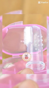 Finger toothbrush sikat gigi bayi sikat gigi jari sikat lidah bayi silikon