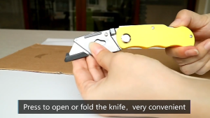 Cutter Karter Pisau Lipat Folding Knife SK5 Alat Potong Buka Kertas Kardus Paket Unboxing Cardboard Multifungsi
