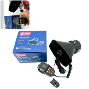 Klakson Sirine Toa Terompet 7 Suara Ada Suara Ambulan!12 Volt + Microphone Ukuran Super Big Universal Semua Motor Mobil