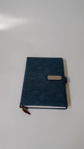 Buku Agenda Note Book Cover Bahan Kulit Empuk Jurnal Garis A5 Notebook Diary Book D1-004
