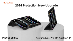 Mutural Case For ipad ปี 2025 Gen11 A16/ Air 11/Air 13/pro11 m5 m4/pro13 m5 m4/mini7 A17pro/mini 6/10.2/10.9/pro11/12.9เคสฝาพับชาร์จปากกาได้ ด้านหลังใสขอบกันกระแทก