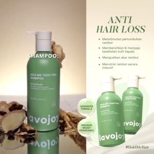 lavojoy Hold Me Tight Pro Shampoo Spring Wonder | Shampoo Anti Rontok | Mempercepat Pertumbuhan Rambut