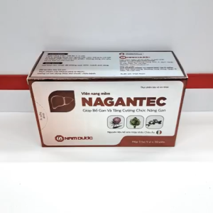 Viên uống Nagantec Nam Dược hỗ trợ tăng cường chức năng gan - Hộp 50 viên mềm