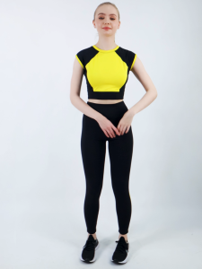 AFS SPORWEAR Setelan Crop Zippy Sport Women/Setelan Senam Zumba Aerobik Gym Fitness Yoga Wanita