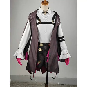 Game Honkai Star Rail Kafka Cosplay Costume Sweet Lovely Combat Uniform Role Play Clothing Full Set Cosplay Wig