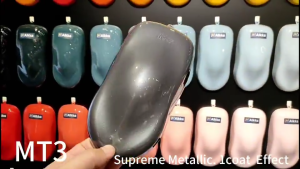 MT3 Fossil Grey Supreme Metallic Colour for Car Motor Aikka Aerosol Spray Botol 2K Paint Cat Bancuh CW Cover Set DIY