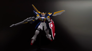 Limited Edition Gunpla Gundam Model Assemble Model HGAC 1/144 Wing Gundam Wing Fighter Turn Into Airplane Assembling Toy