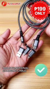 USB Port 5in1 Multi Cable Charger