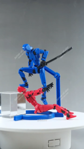 Mô hình Kit robot 𝐃𝐮𝐦𝐦𝐲 𝟏𝟑 Pose đủ mọi dáng bán trong Full 12 khớp đầy đủ Iron Clear Men dựng phim 295 3-1