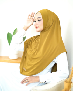 Jilbab Instan Antem Hana L Jersey Zoya By NK Collection
