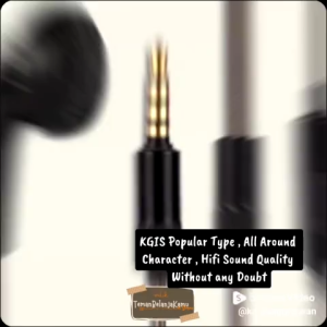 KGIS P1 Headset Tahan Lama dengan Mikrofon dan Suara HiFi