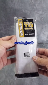 PRODUK BEST SELLER ISI 12pcs ISI 6pcs Kaos Kaki Sekolah Putih Hitam SD SMP SMA Bahan Premium