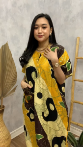 Daster Jumbo Model Terbaru Busui Kancing Depan Murah