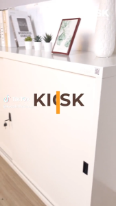 [จัดส่งพร้อมติดตั้งฟรี] KIOSK ตู้บานเลื่อนทึบ 5 ฟุต