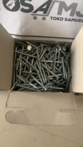 PAKU BETON CALCIBOARD OWL 1 inch 320GRAM 1 KOTAK BOX BAJA TEMBOK PUTIH DINDING