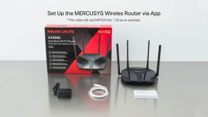 Router WiFi băng tần kép AC1200 Mercusys MR30G Gigabit Chính hãng