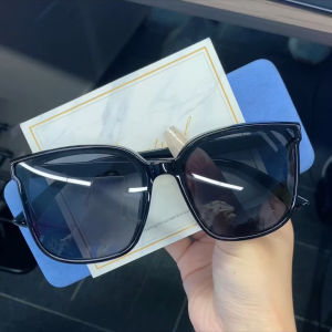 Fashion Men and Women Street Snap Level 0-600 Myopia Sunglasses Outdoor Sun Protection Graded Glasses for Nearsighted