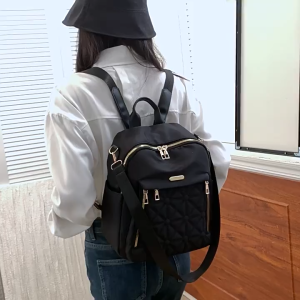 (1-3 Days Delivered)Backpack Women Waterproof Oxford Cloth Bag Large Capacity Lightweight Casual Zipper Packs Girls Teens Women Backpack for travel