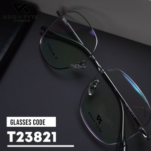 SSON TVTE Kacamata Kotak Metal Titanium TR Radiasi Blueray Photocromic Bluecromic Pria Wanita T23821
