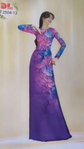 (đặc biệt cao cấp) Vải áo dài nhung nhật cao cấp chuyên dùng thiết kế áo dài sự kiện in KTS 2 mặt bằng công nghệ tiên tiến nhất hiện nay