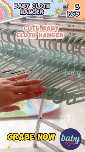 Buy3 Free3! CICI Baby Hanger 6pcs Kids Clothes Hanger Rack Display Cute Hanger Hanger Suit para sa 0-10 taong gulang Oragniser Hanging Plasic Newborn Clothes Hangers Socks Hanger Underwear Hanger Cod 6pcs Free Shipping Organiser Pack Plastic