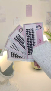 Bulumata Palsu Eyelash Extension Full Set Dengan Lem dan Alat Pemasang