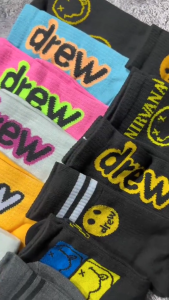 Kaos Kaki Oldschool Motif Skate Merk Panjang Premium - Hosela Project